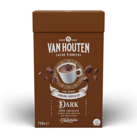Van Houten; Dark Chocolate Drink Powder - 750g bag